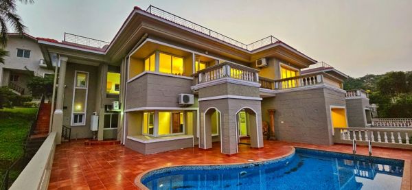 River view Villa in a gated complex